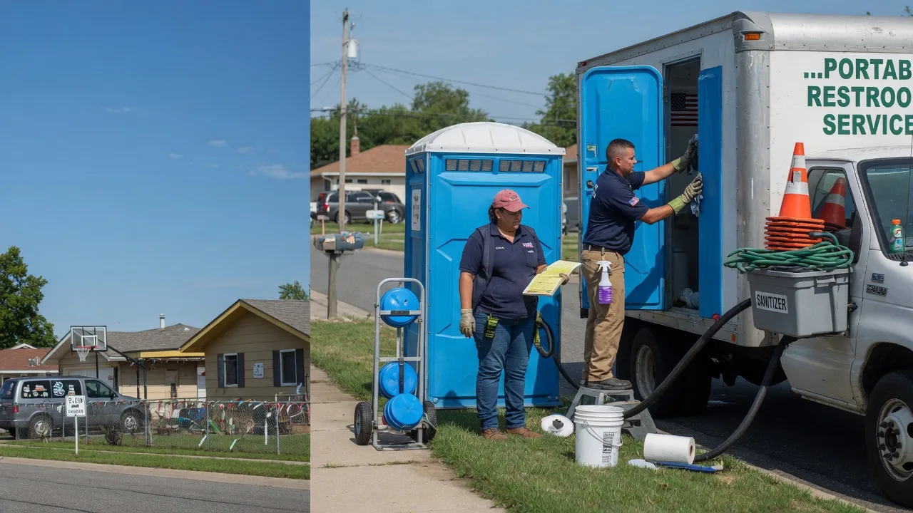 Portable Toilet Rental in Petersburg, IN near me